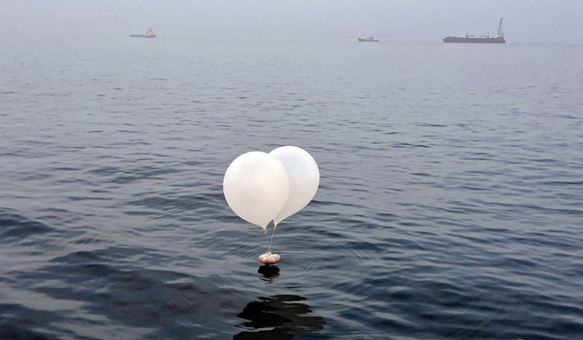 N. Korea Sends about 20 Trash Balloons toward S. Korea